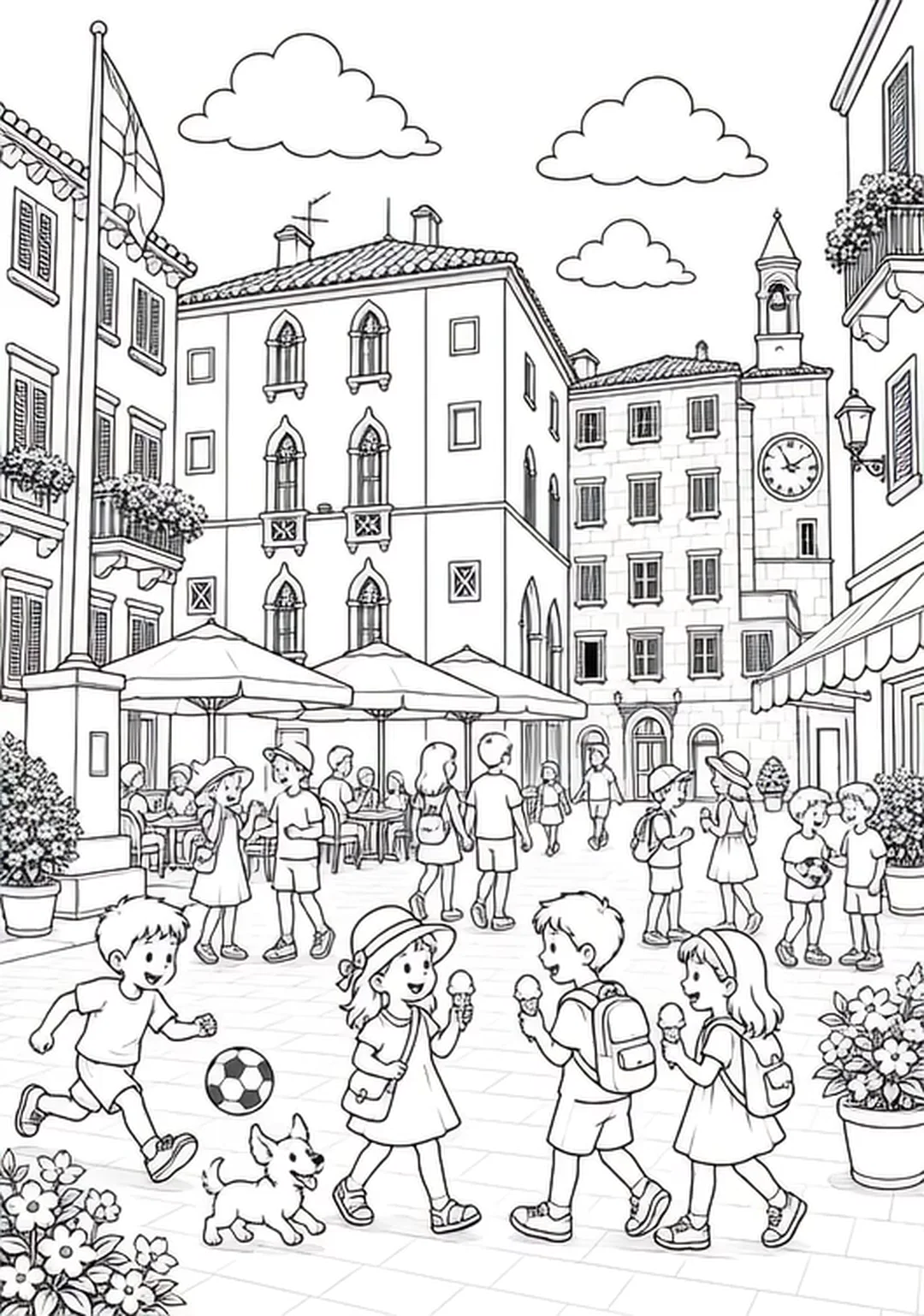 Pjaca — illustrated poster